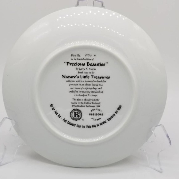 Precious Beauties Hummingbird Plate bird - Picture 5 of 6